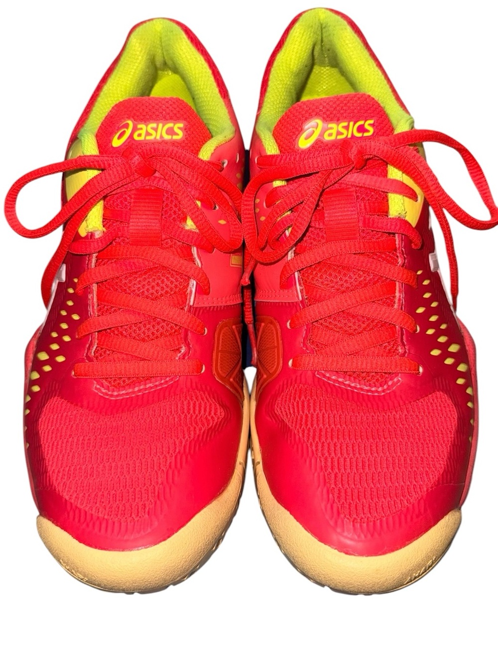 ASICS Women's Gel-Challenger 12 Clay Tennis Shoes Laser Pink & Neon Yellow